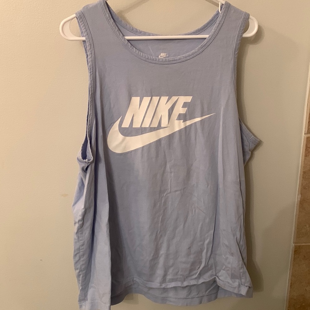 Men’s Nike Tank, baby blue